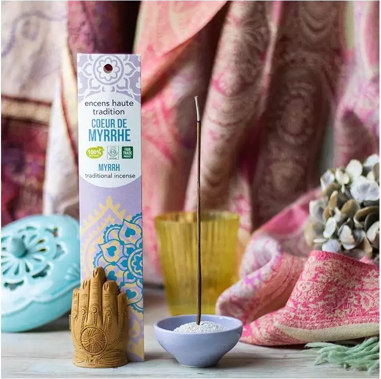 100% természetes, ICEA minősített - lágy, meleg, fűszeres illat földelés, áldás, női energiák